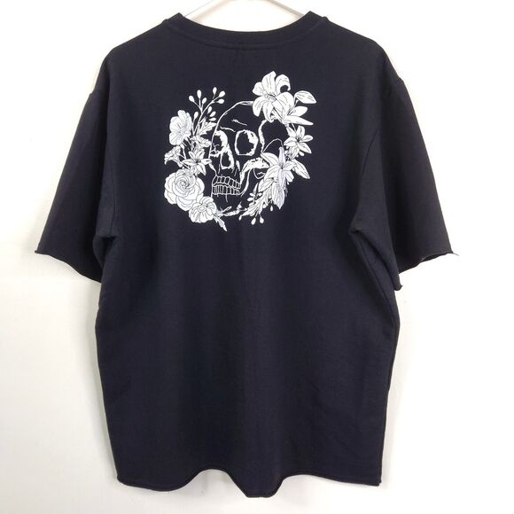 Bolongaro Trevor Oversized Roll Hem Short Sleeve Lost Sweatshirt Tee XL - Picture 3 of 6